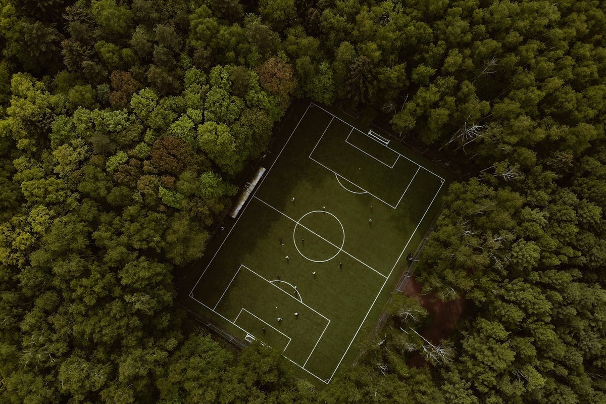 Infraestructura deportiva con geosintéticos